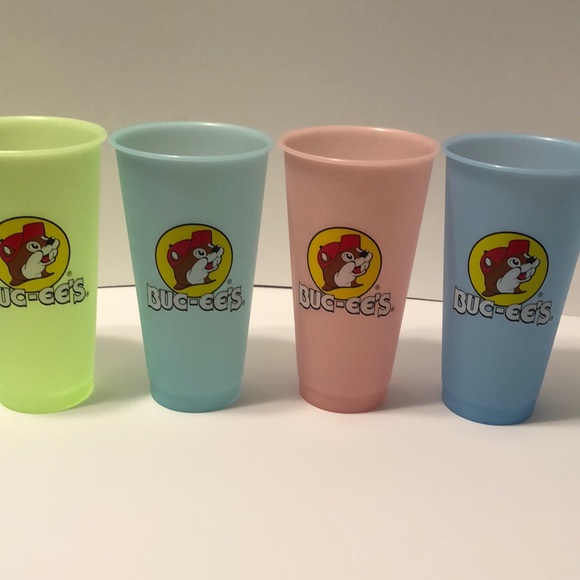Buc-ee’s 20 ounce pastel color changing tumblers. Set of four - Picture 1 of 5
